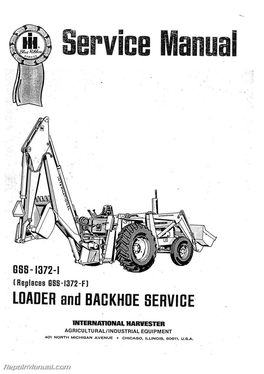 john deere 300b backhoe parts diagram
