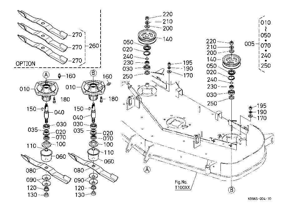 john deere 325 mower deck parts diagram