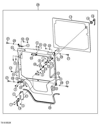 john deere 325 skid steer parts diagram