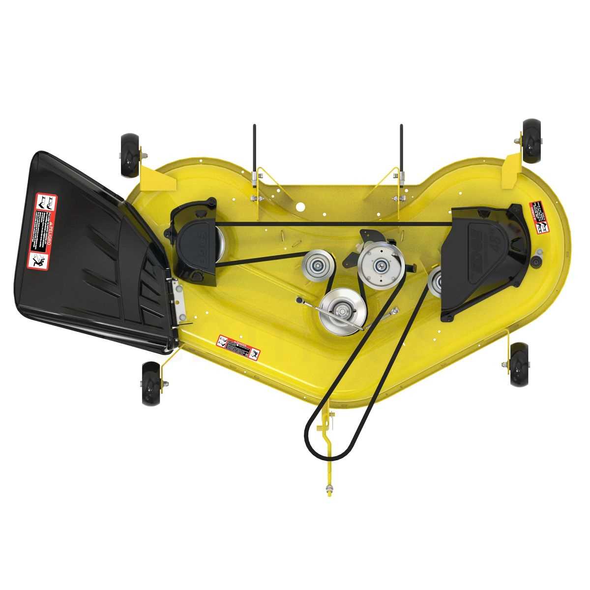 john deere 48 edge mower deck parts diagram