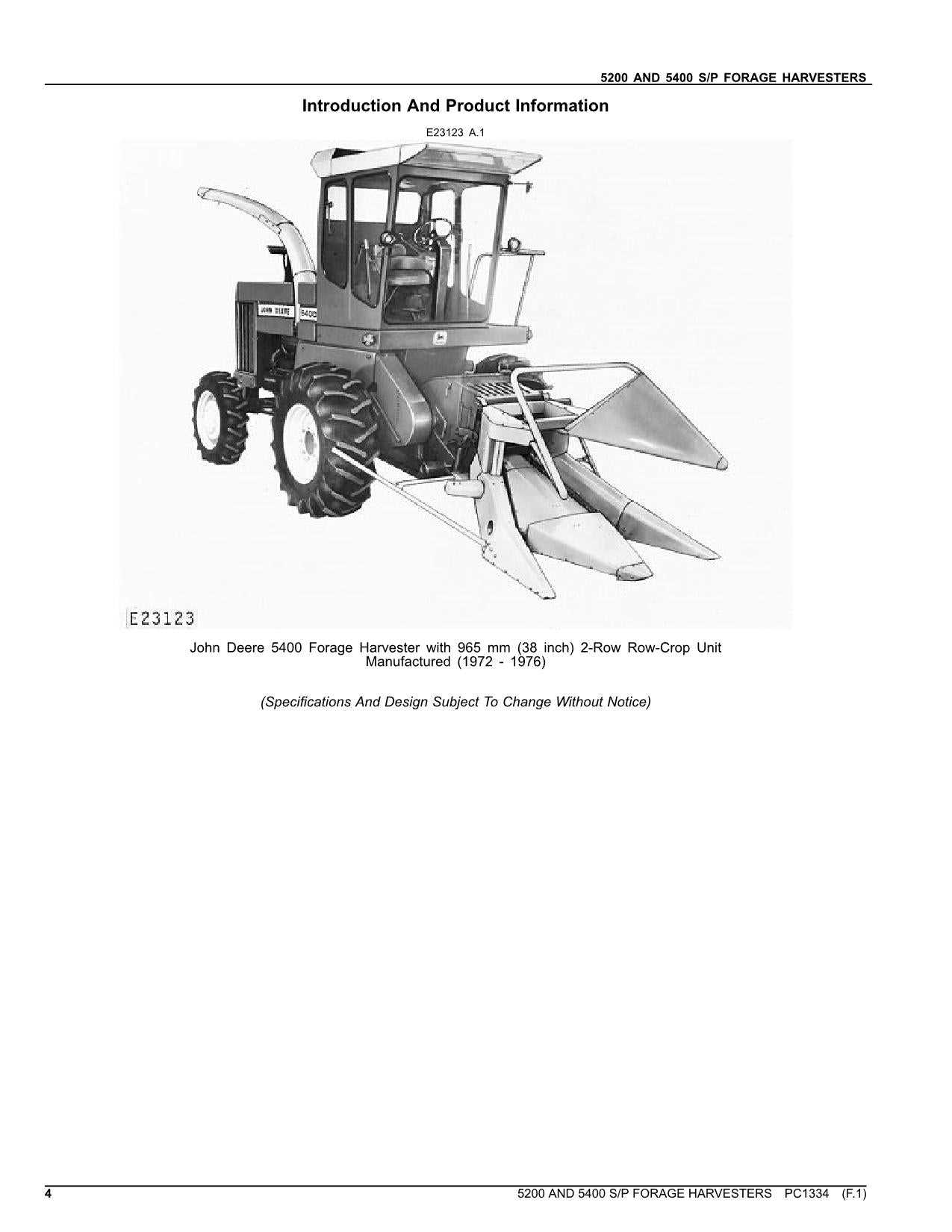 john deere 5200 parts diagram