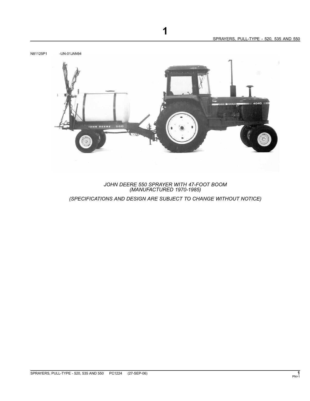 john deere 535 parts diagram