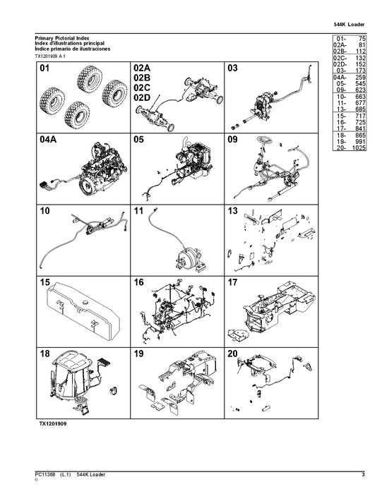 john deere 544k parts diagram