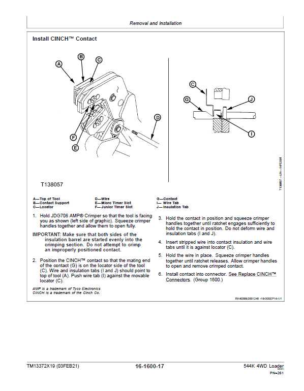 john deere 544k parts diagram