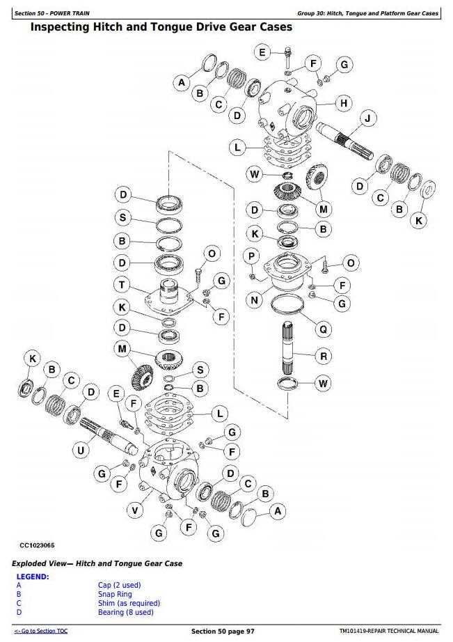 john deere 630 moco parts diagram