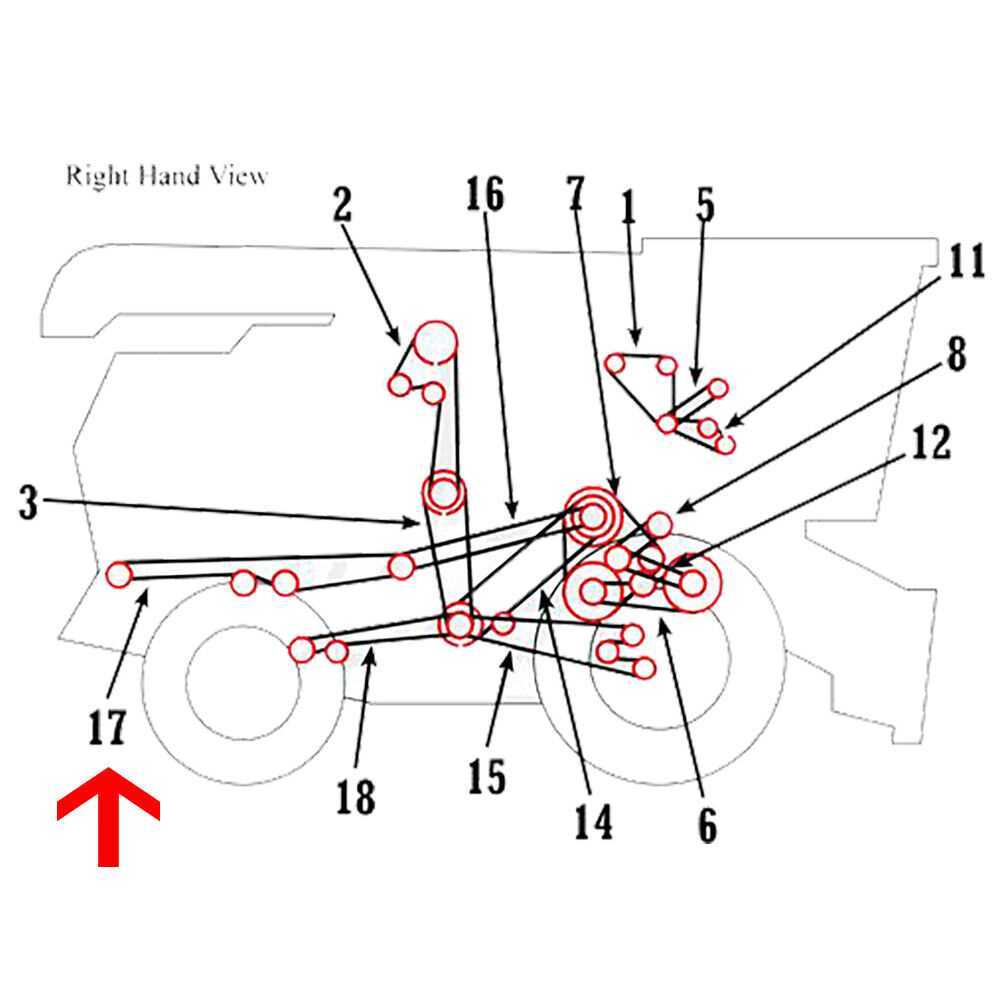 john deere 6600 combine parts diagram