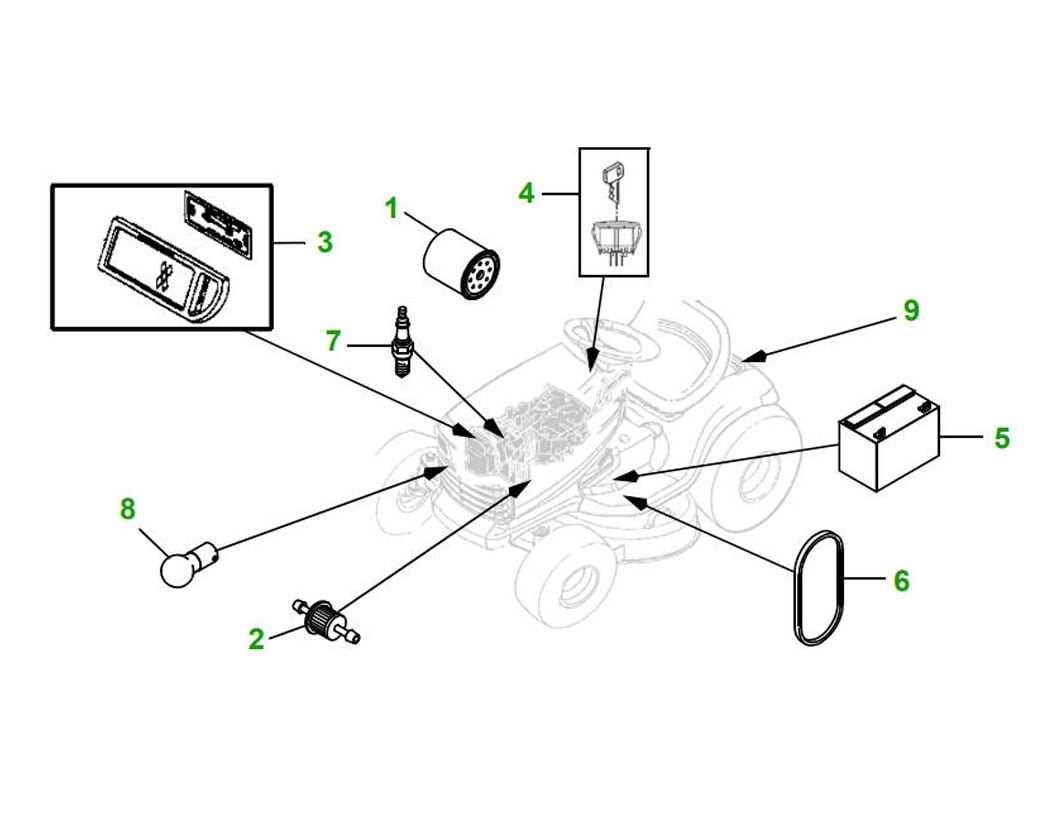 john deere d110 parts diagram