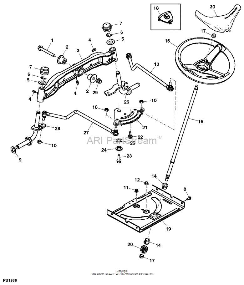 john deere d110 parts diagram