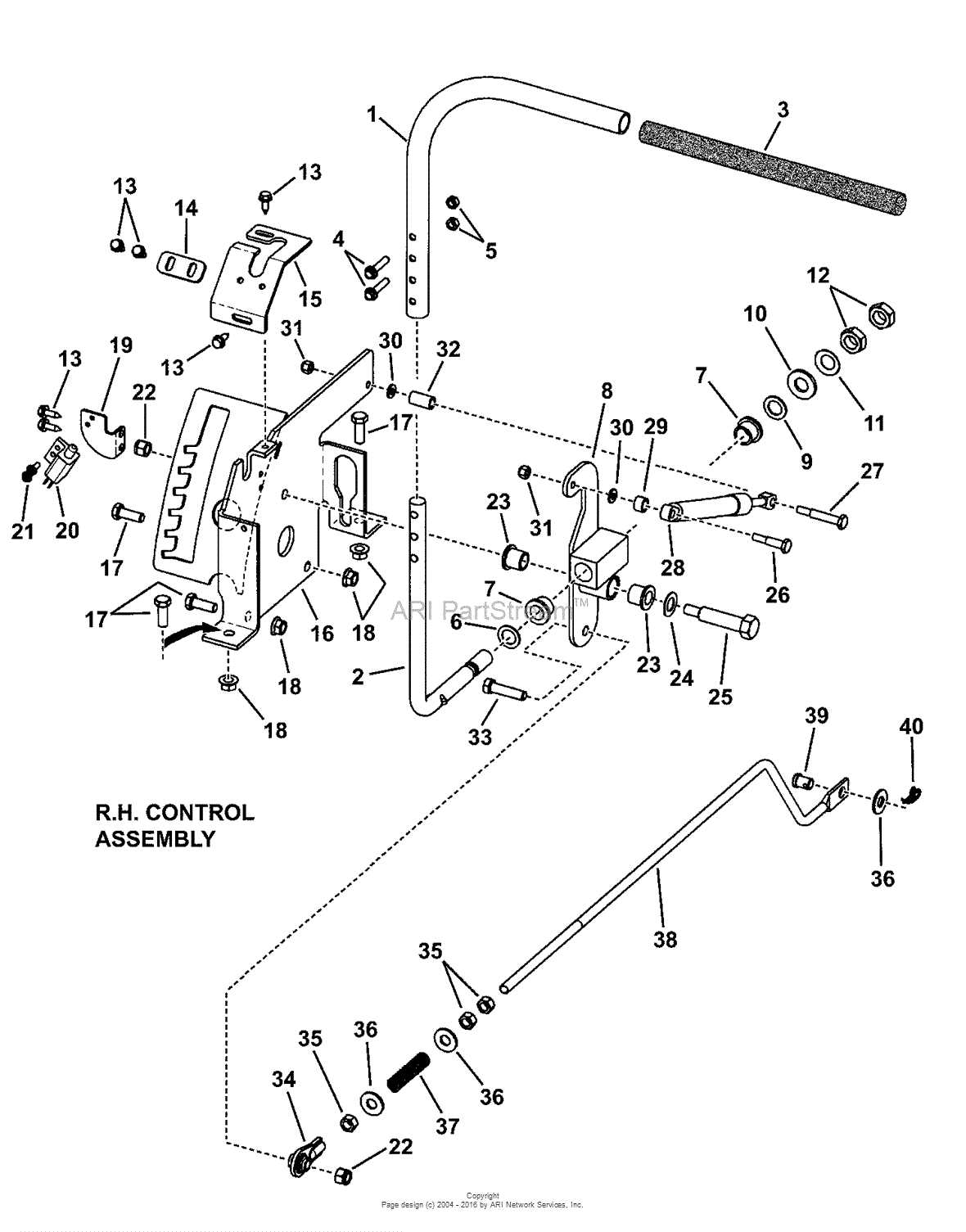 john deere d110 parts diagram