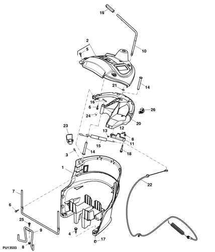 john deere d110 parts diagram