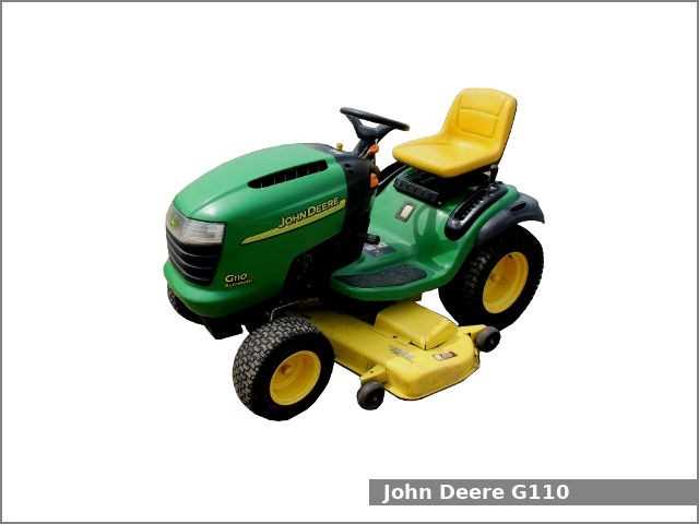 john deere g110 parts diagram