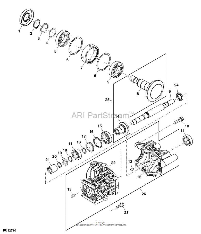 john deere gator 4x2 transmission parts diagram