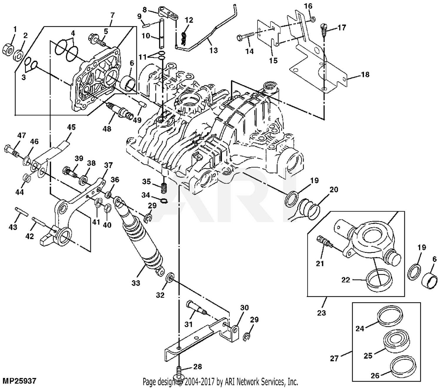 john deere gx255 parts diagram