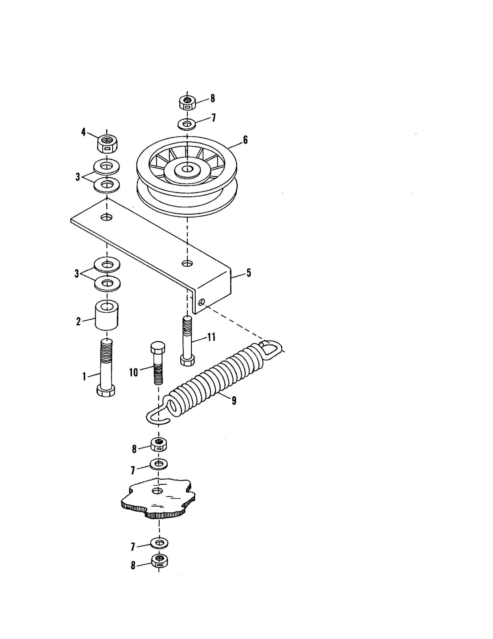 john deere gx345 mower deck parts diagram