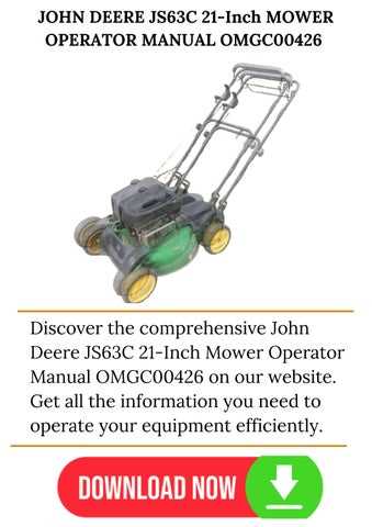 john deere js63c parts diagram