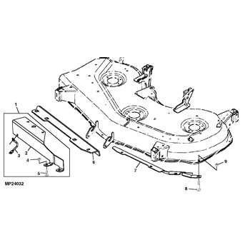 john deere l130 mower deck parts diagram