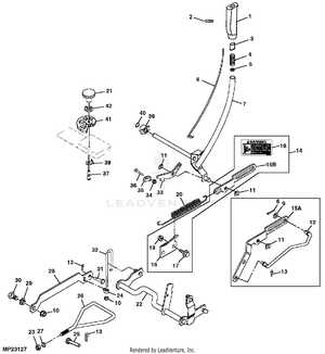 john deere lt155 mower deck parts diagram