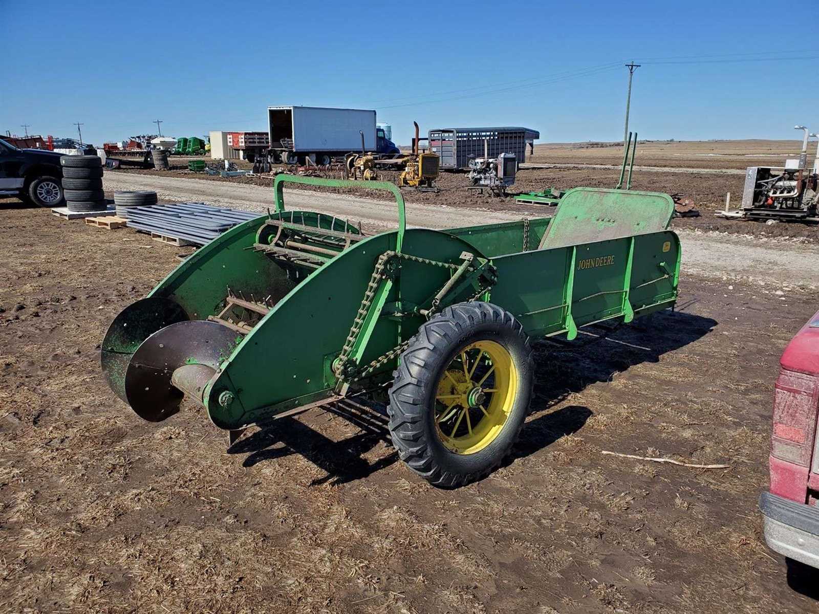 john deere model h manure spreader parts diagram