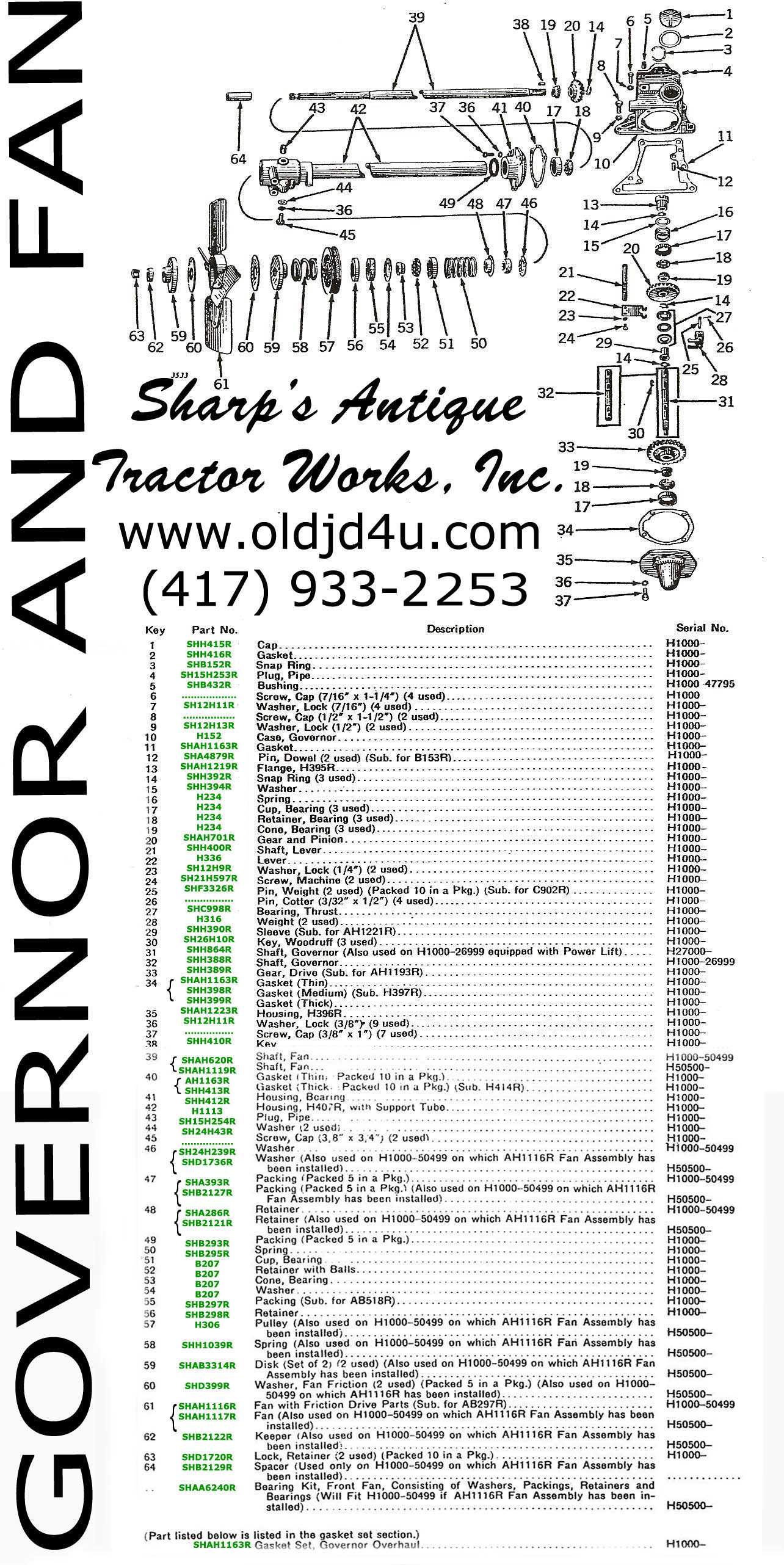 john deere model h manure spreader parts diagram