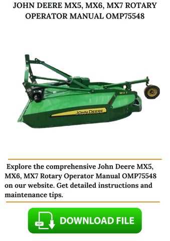 john deere mx6 parts diagram