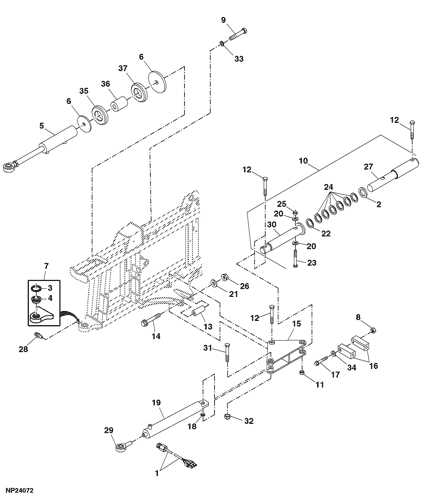 john deere sprayer parts diagram