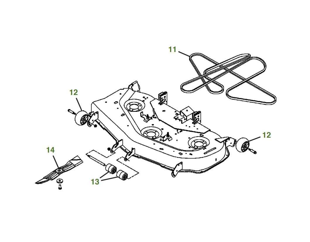 john deere x340 parts diagram