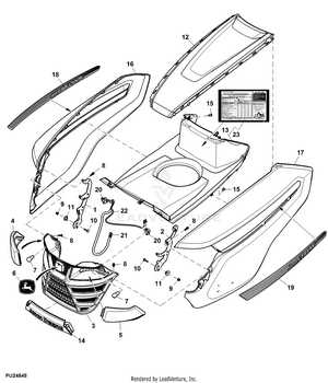 john deere x350 parts diagram