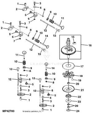 john deere x360 parts diagram