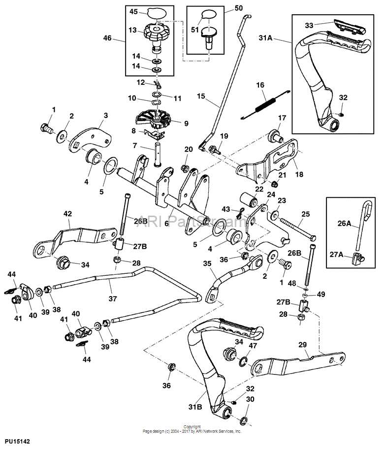 john deere x534 parts diagram