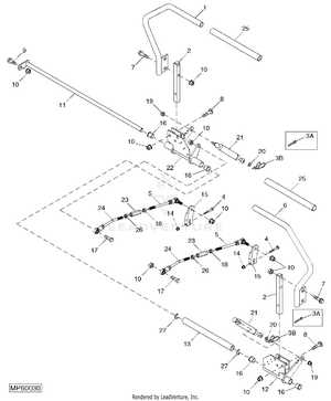 john deere ztrak 757 parts diagram