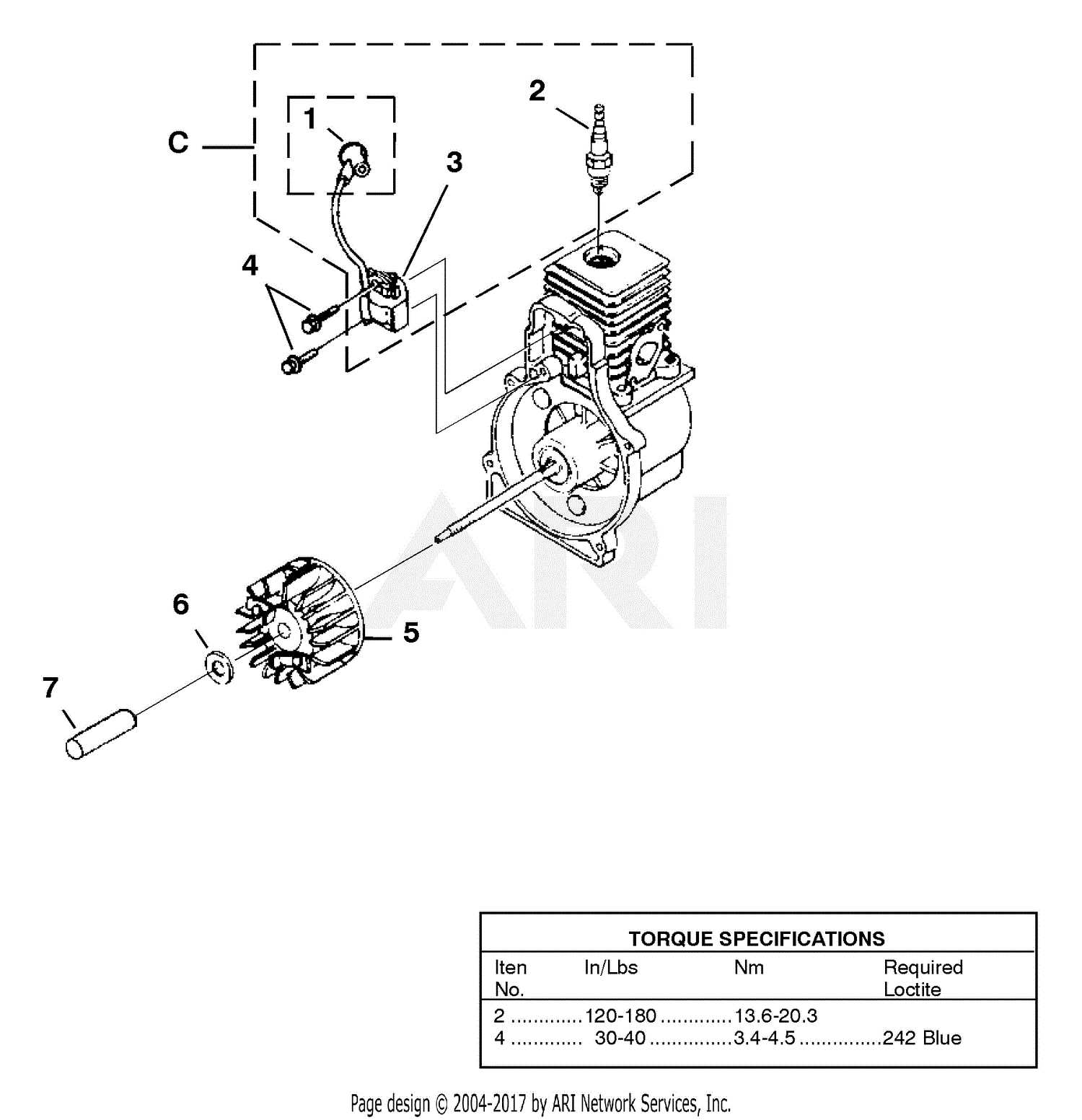 bandit parts diagram