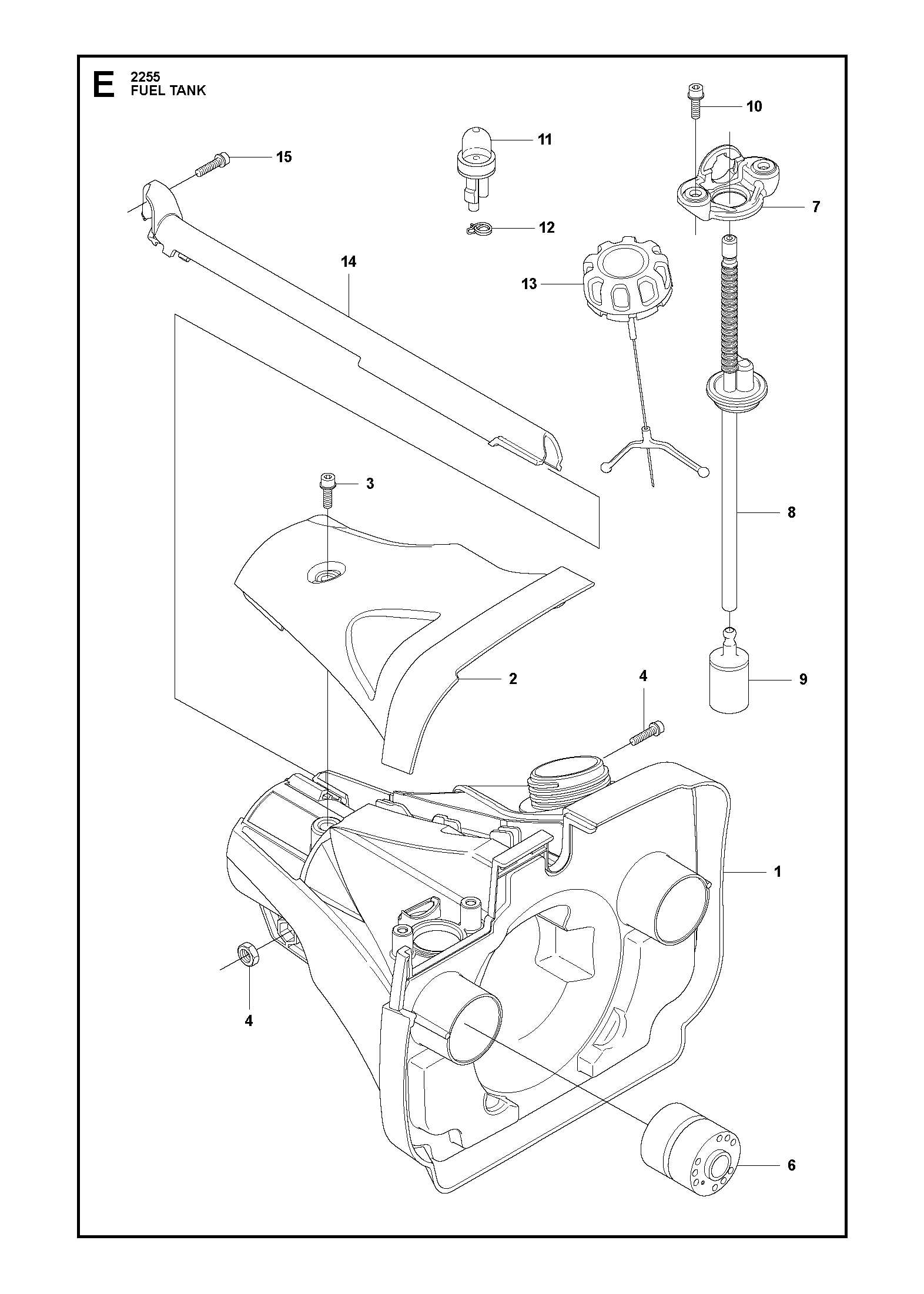 jonsered 2255 parts diagram