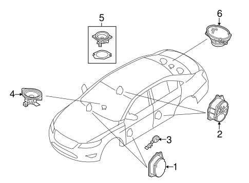 2013 ford taurus parts diagram