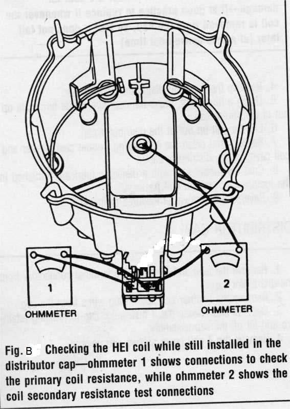 gm hei distributor parts diagram