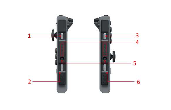 joy con parts diagram