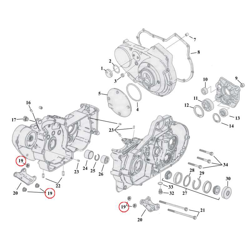 harley engine parts diagram