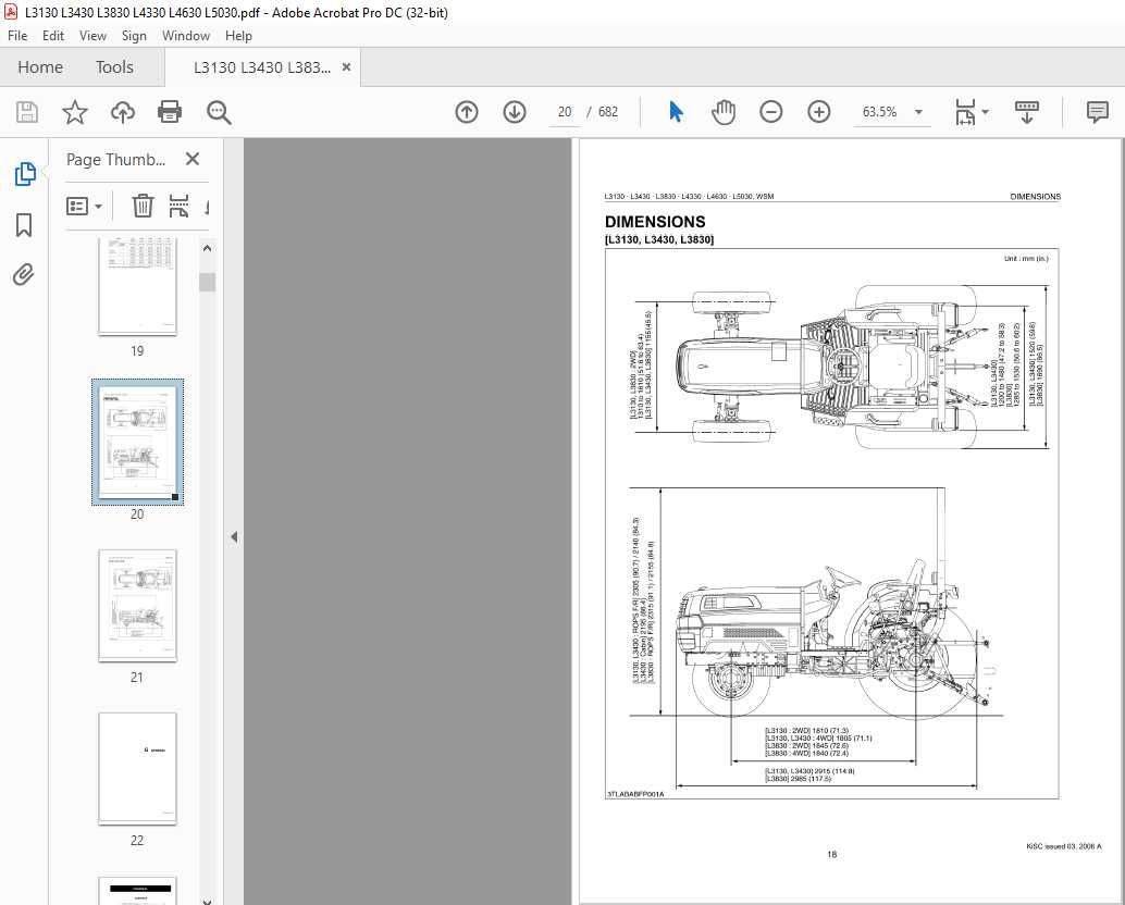 kubota l3430 parts diagram