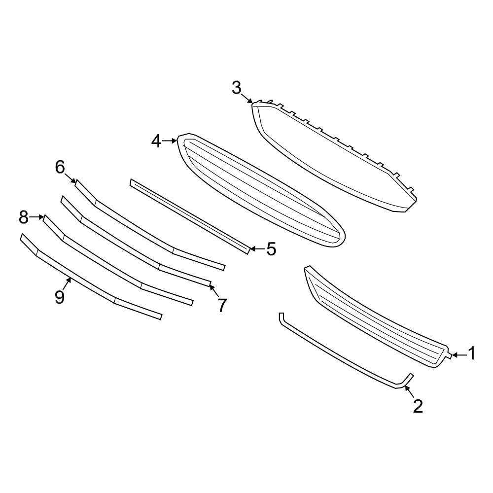 2015 ford fusion body parts diagram