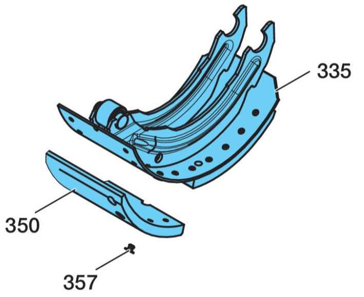 brake shoe parts diagram