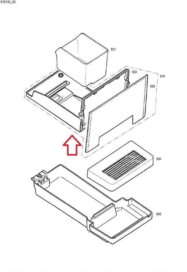 jura e8 parts diagram