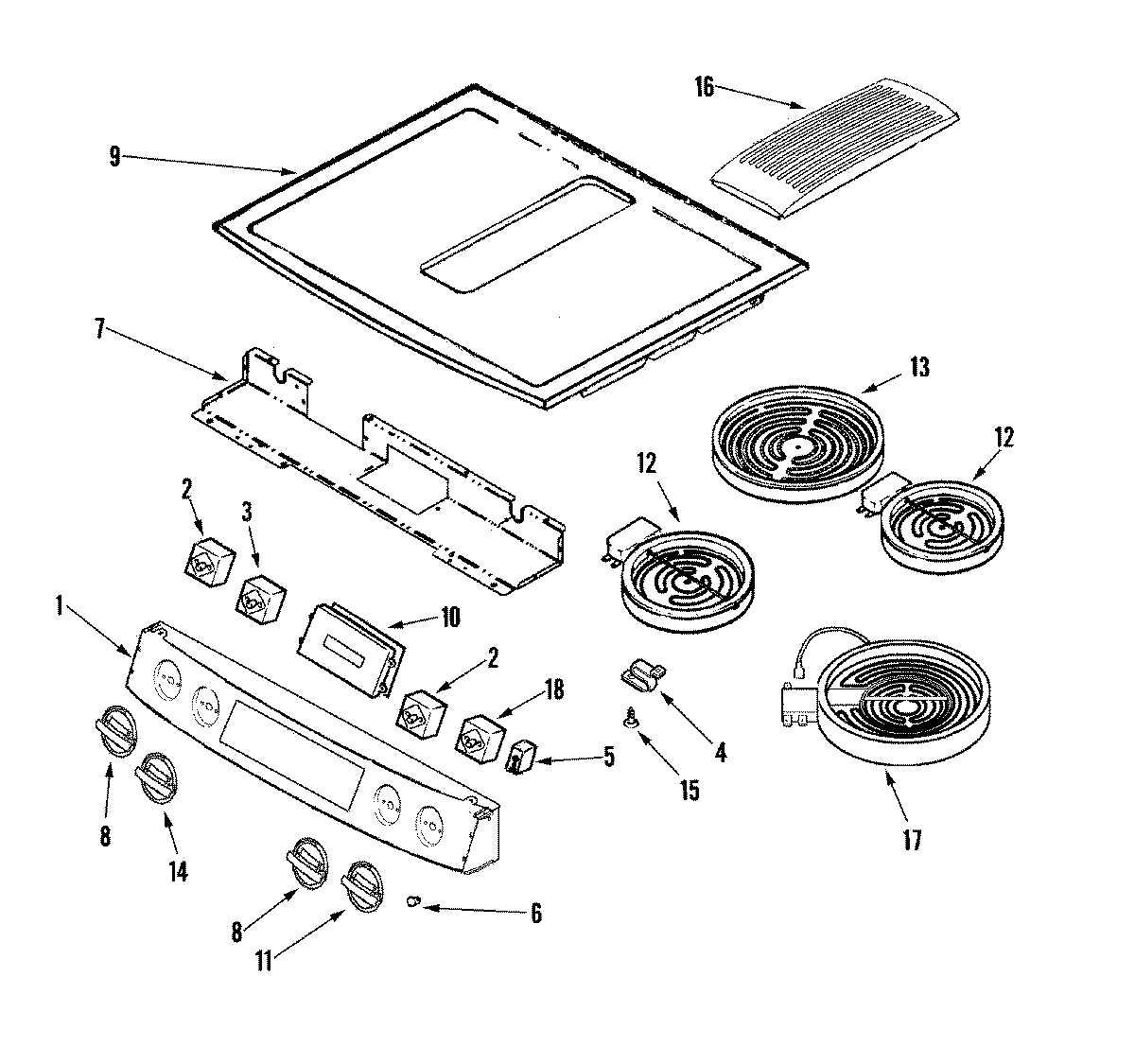 jenn air oven parts diagram