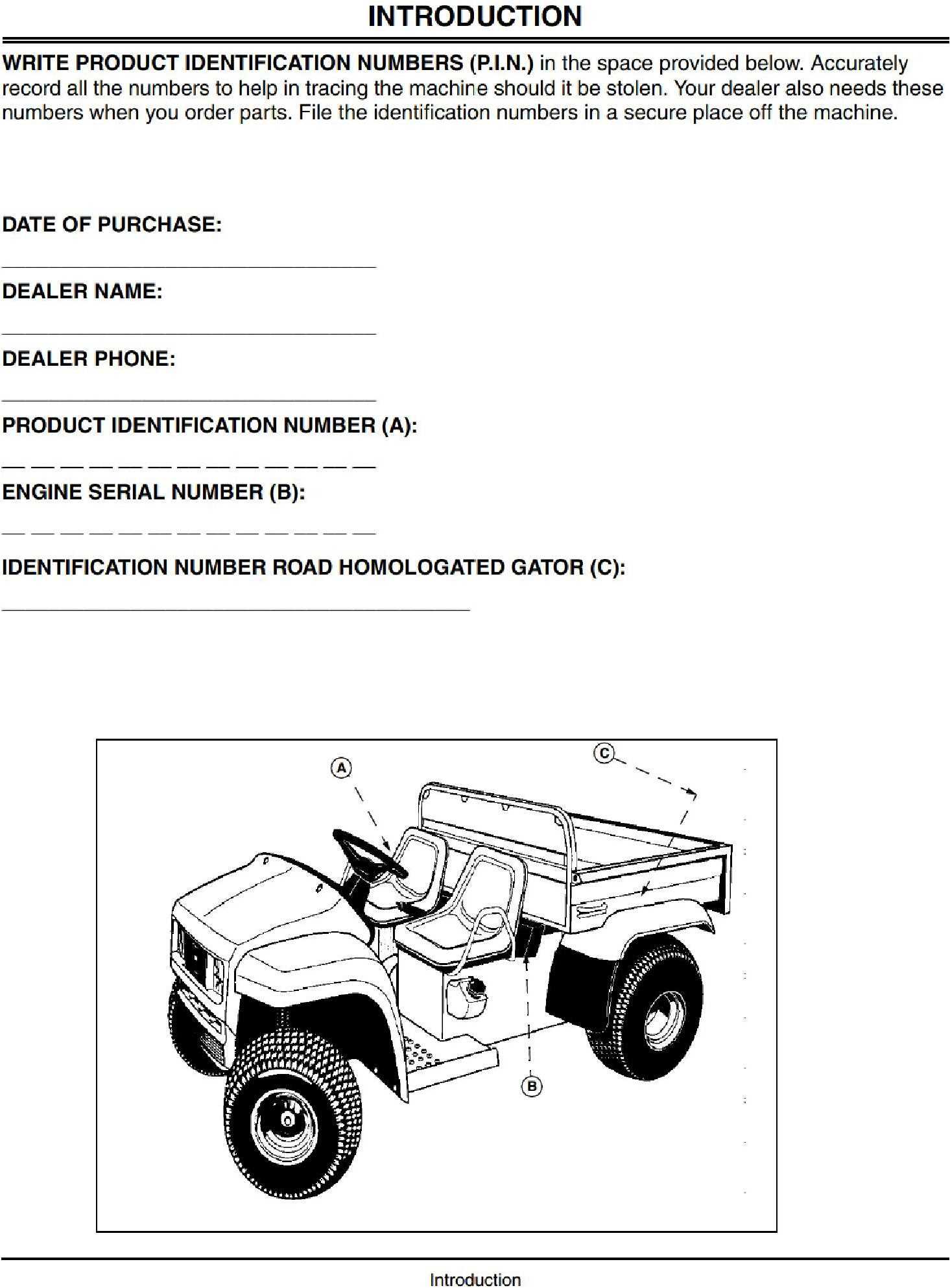 john deere gator tx parts diagram