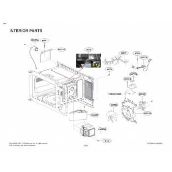 lg microwave parts diagram