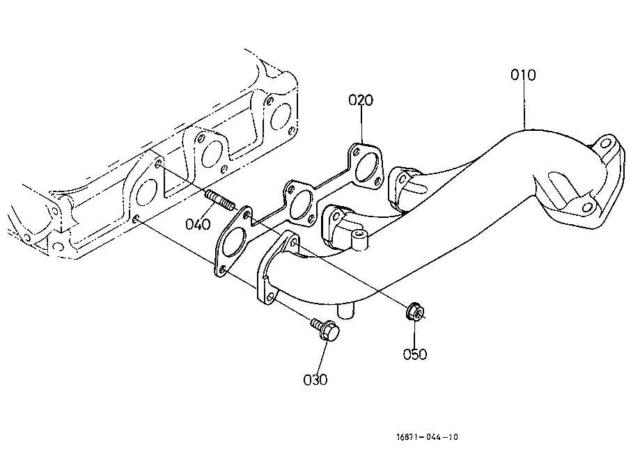 kubota g1700 parts diagram