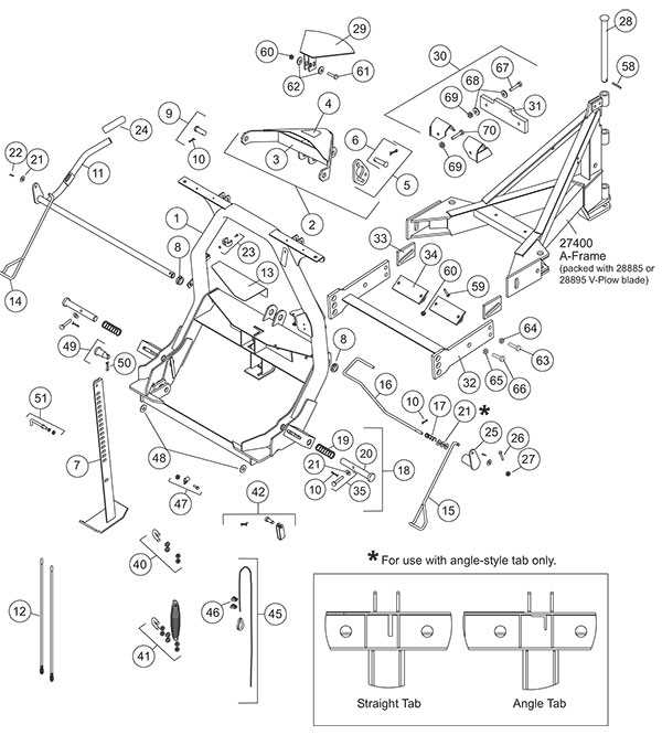 arctic snow plow parts diagram