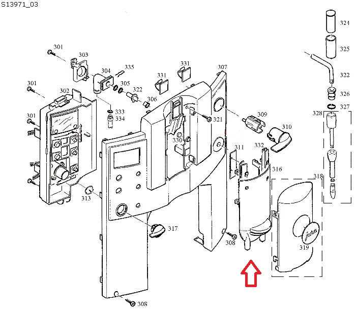 jura e8 parts diagram