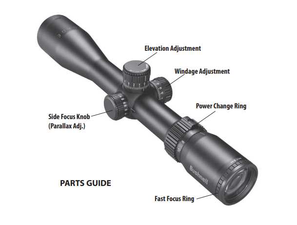 bushnell scope parts diagram