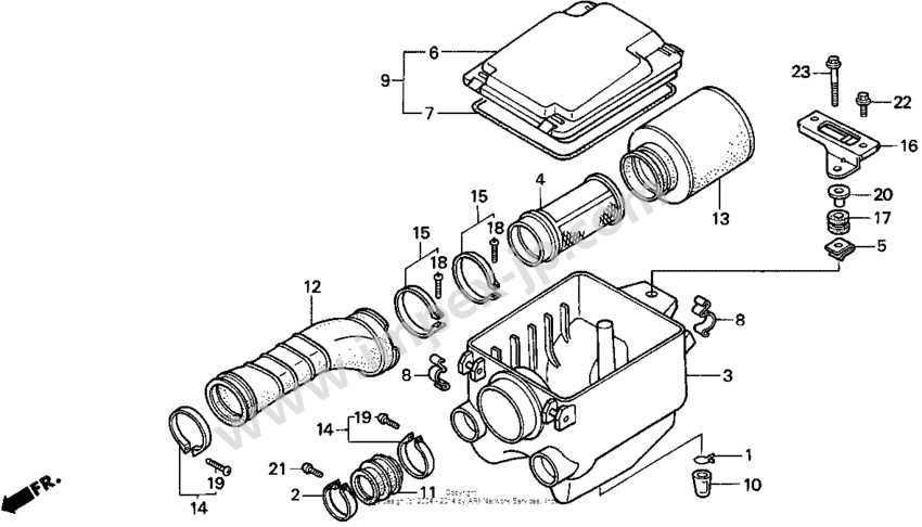 honda 300ex parts diagram