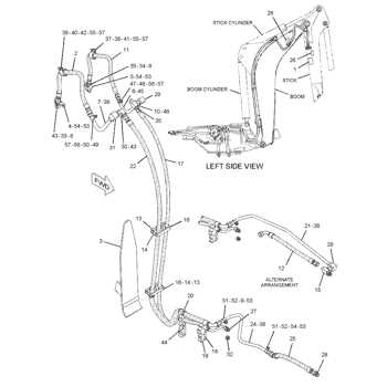 cat 420d backhoe parts diagram