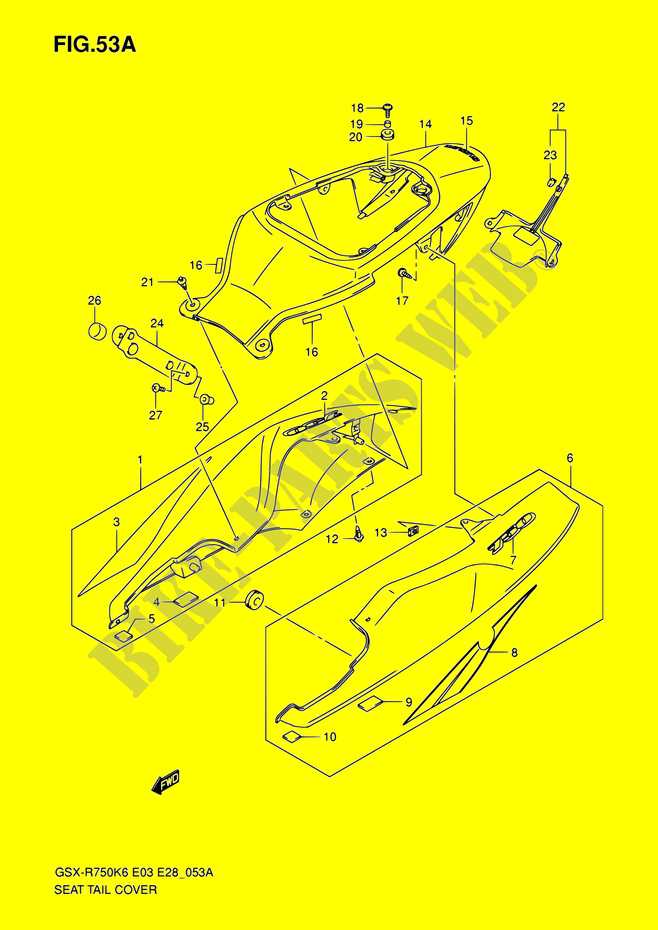 2007 gsxr 750 parts diagram